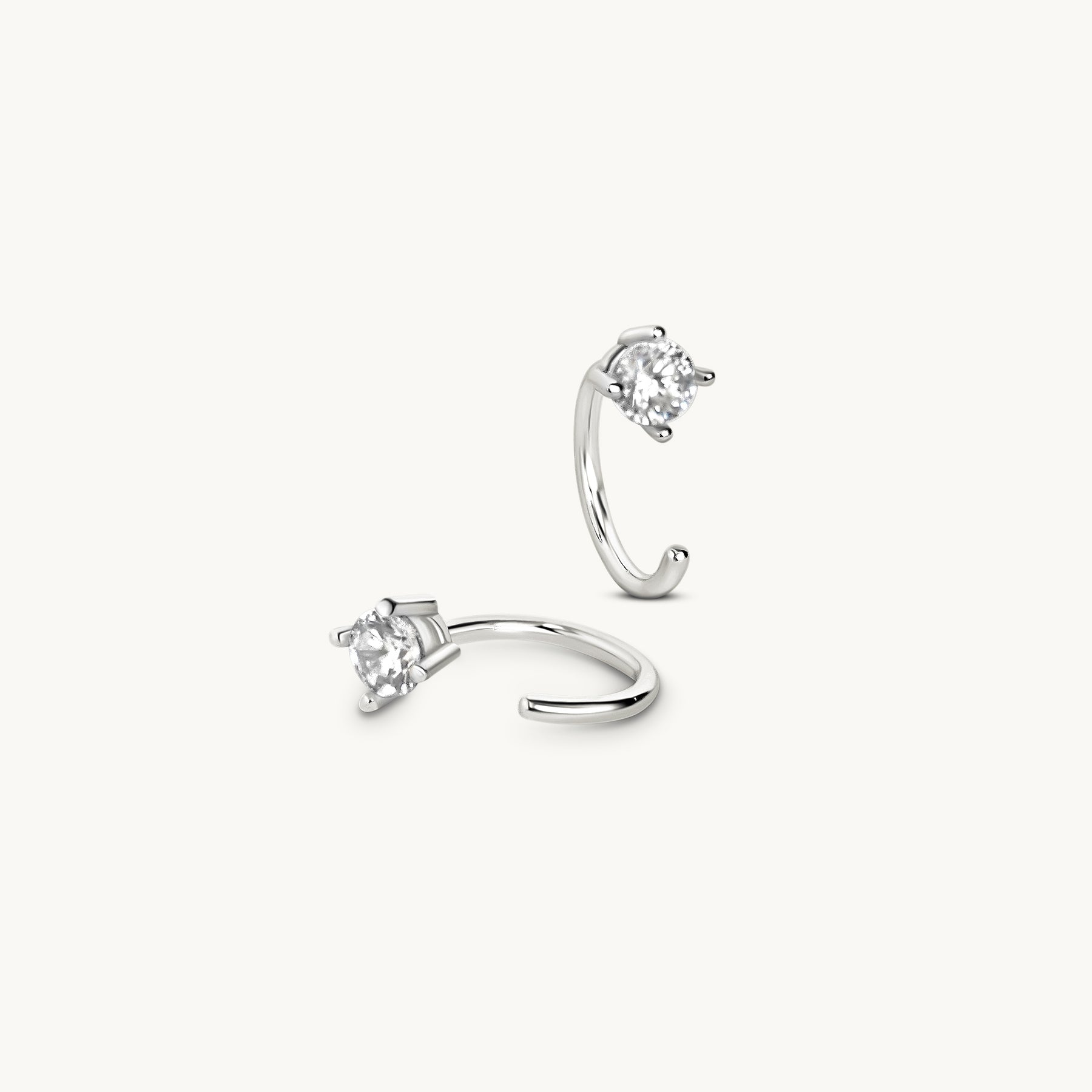 Huggie Sparkle Stud