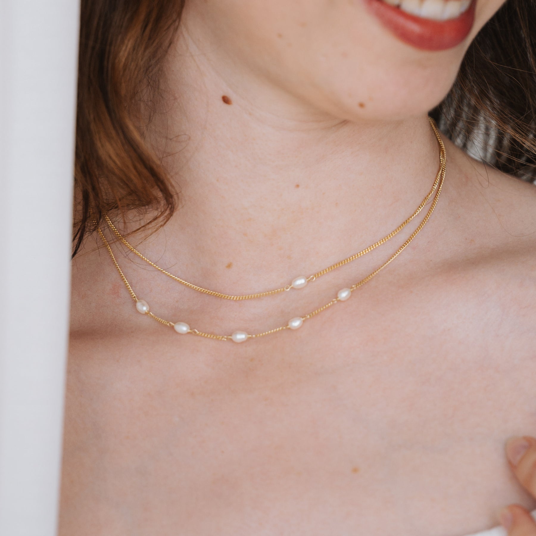 Brianna Pearl Necklace