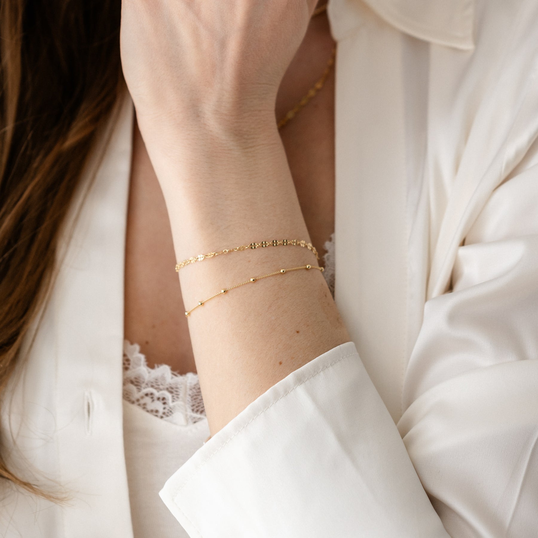 Armband mit Mini Kugeln