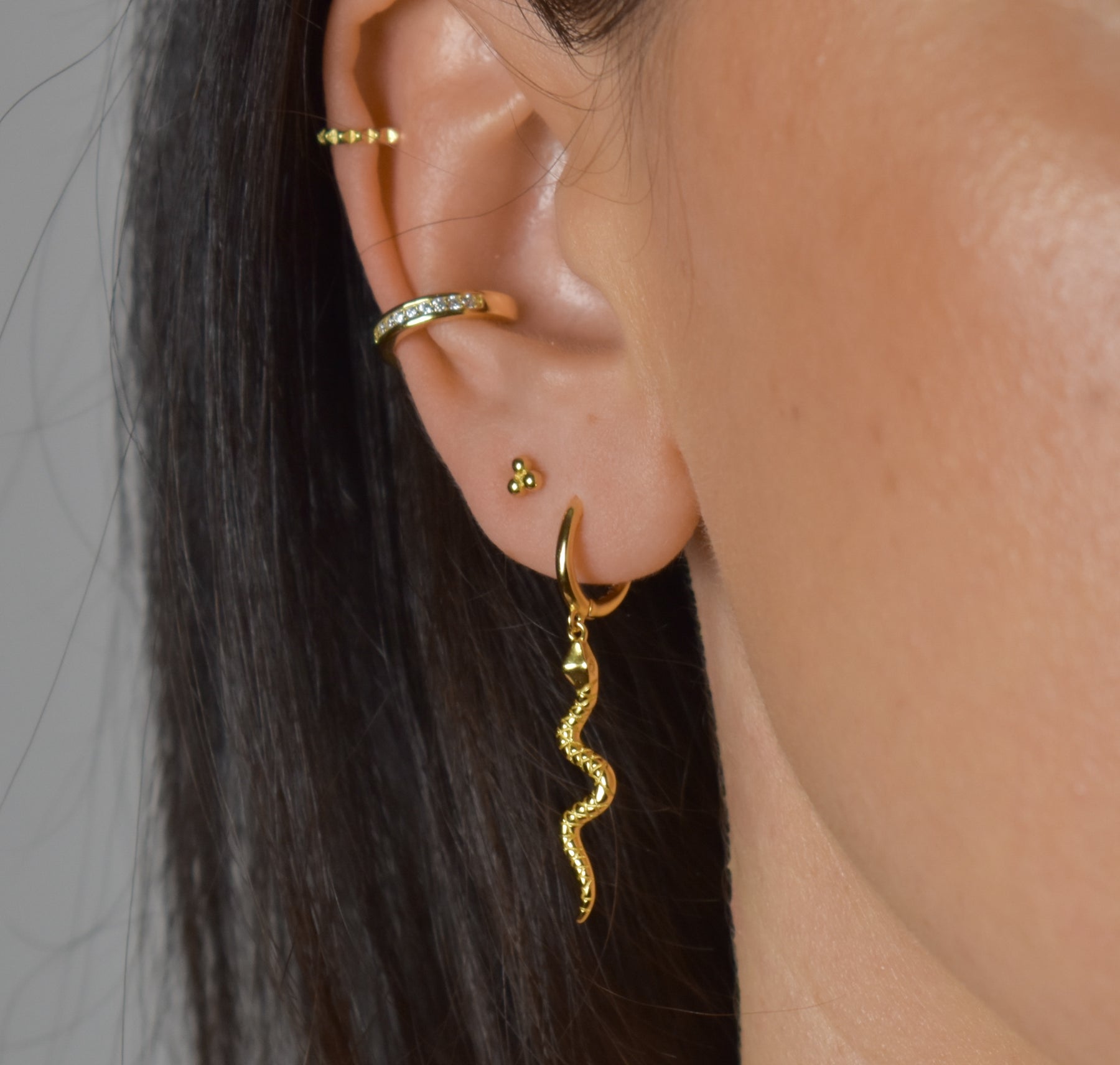 Gezackter Ear Cuff