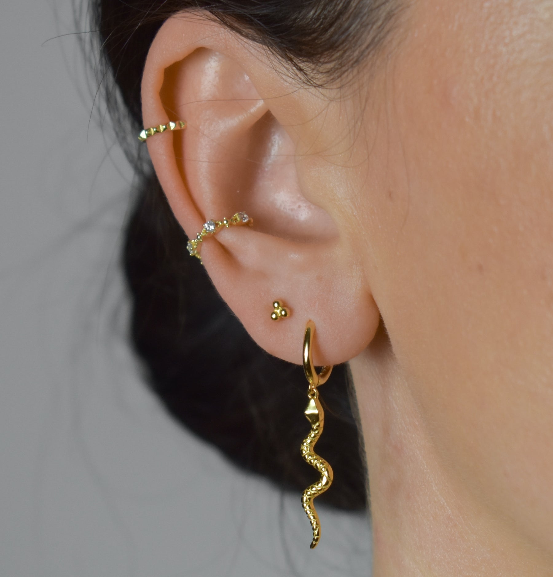 Gezackter Ear Cuff