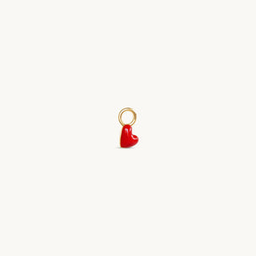 Cherry Heart Charm