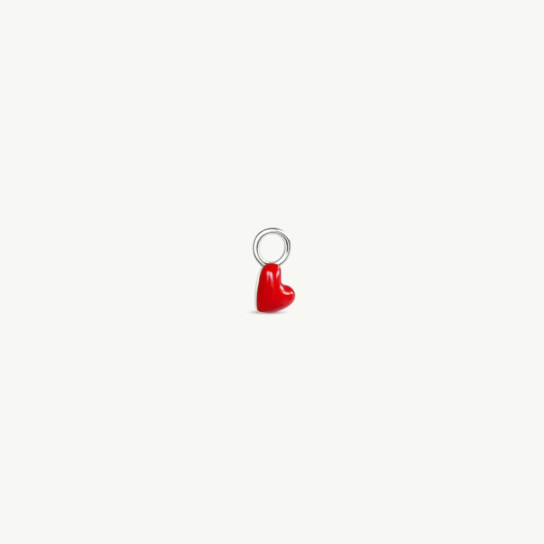 Cherry Heart Charm