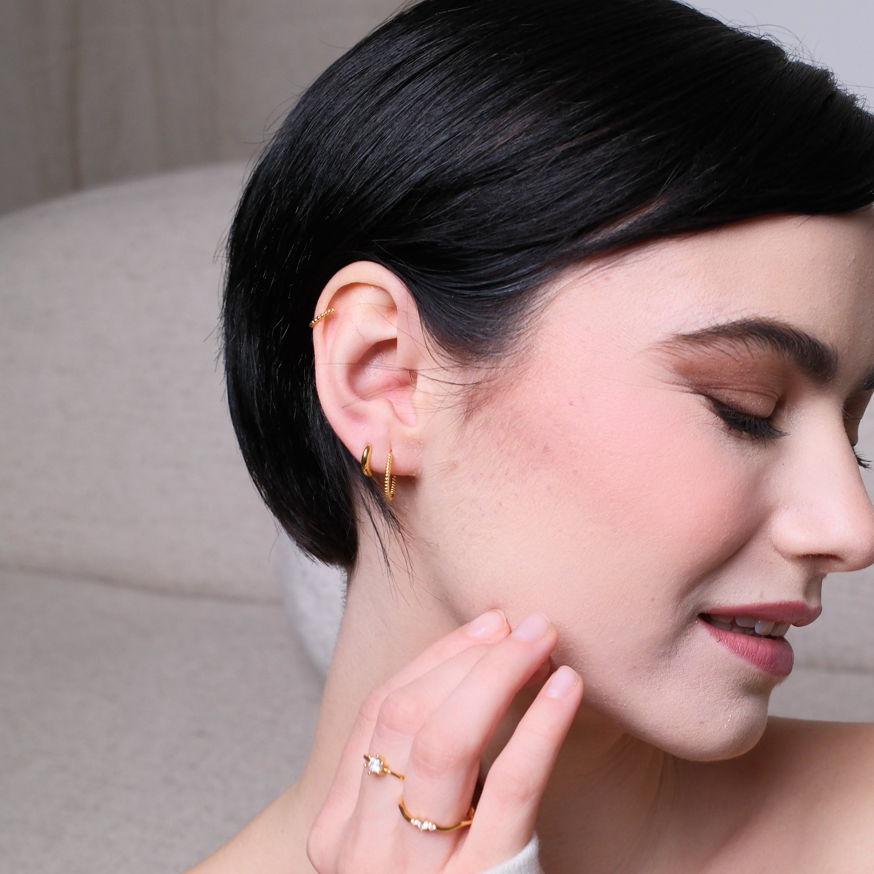 Ball Piercing Hoop
