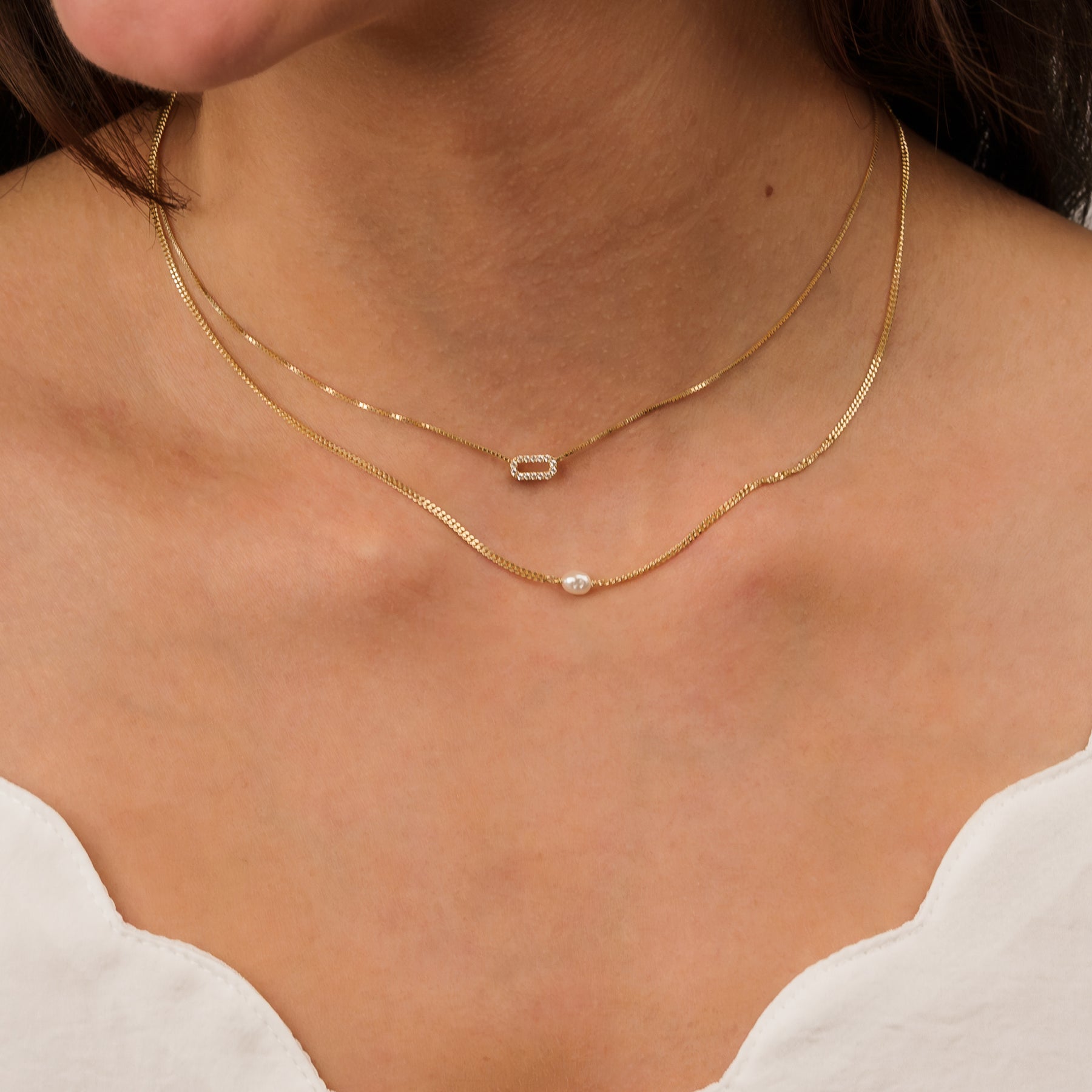 Hazel Pearl Necklace