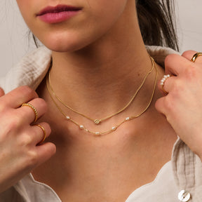 Brianna Pearl Necklace