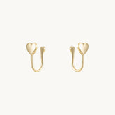 Heart Ear Cuff