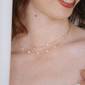 Brianna Pearl Necklace