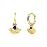 Cara Hoop Blau