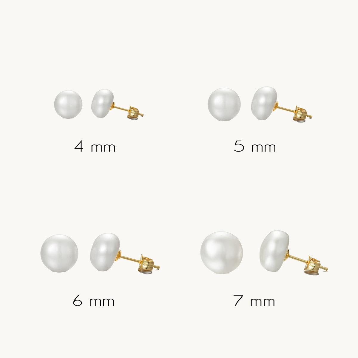 Pure Pearl Stud