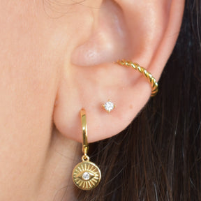 Golden Eye Hoop