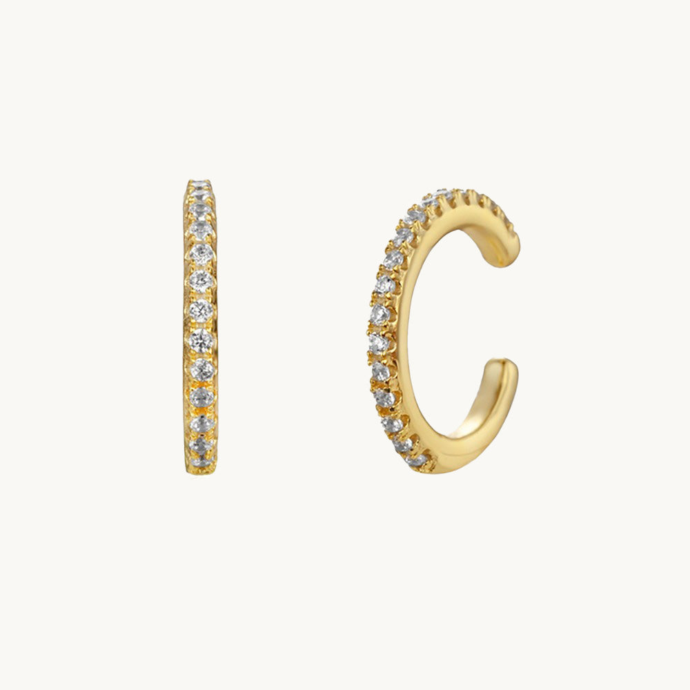 Small CZ Ear Cuff
