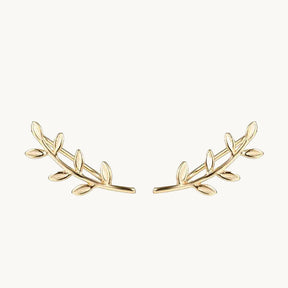 Golden Leaf Ear Climber
