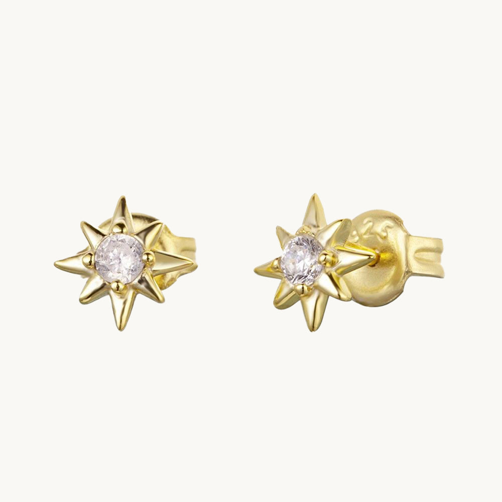 Golden Star Ohrstecker