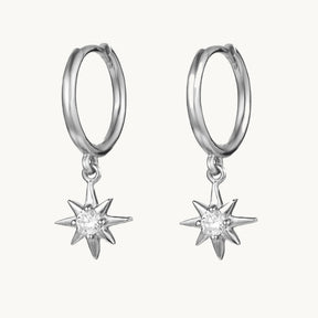 Star Charm Hoop